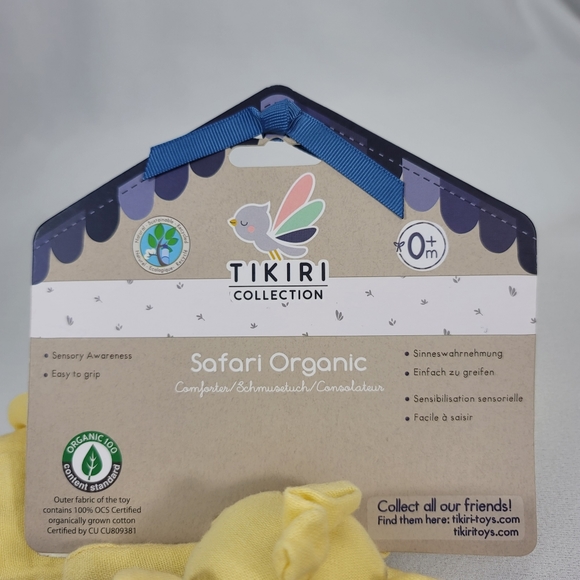 Tikiri Giraffe Lovey Security Blanket With Teether - Picture 2 of 10